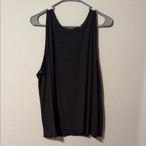 Dark Grey Sleeveless Women's Top